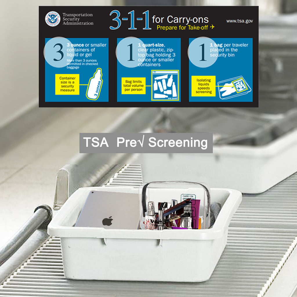 Tsa discount toiletries bag